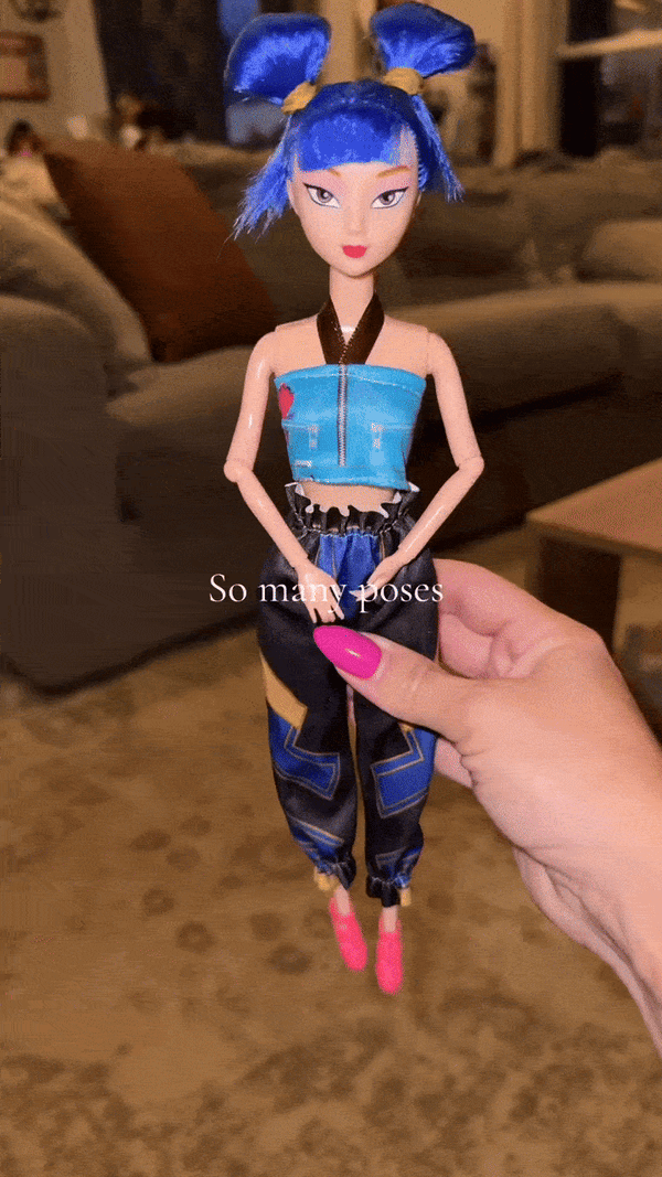 Anime Demon Hunter Doll