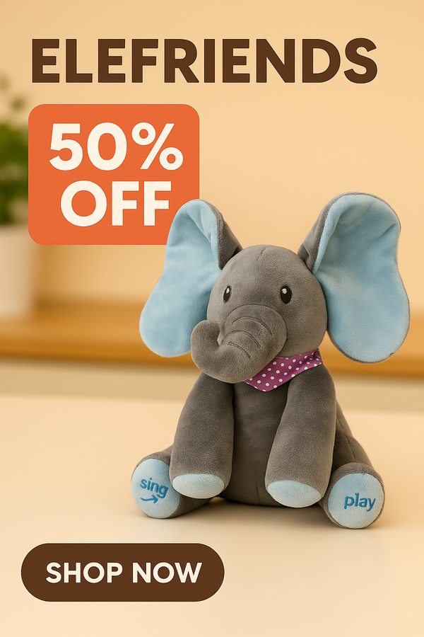Peekaboo Elephant Buddy